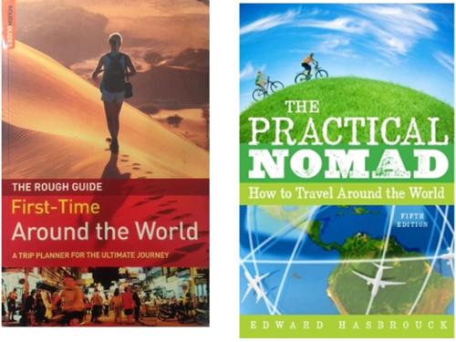 Some of the guidebooks I used to create a four-month solo trip around the world